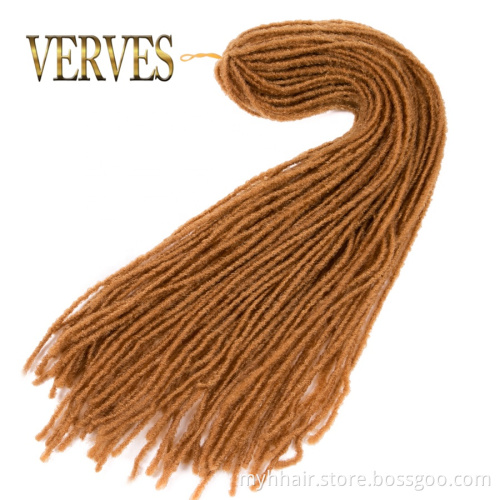 10 Pcs Small Dreadlocks Hair Extension 18 inch 54 roots/piece Crochet Braids Synthetic Braiding Hair for Women Straightbraid